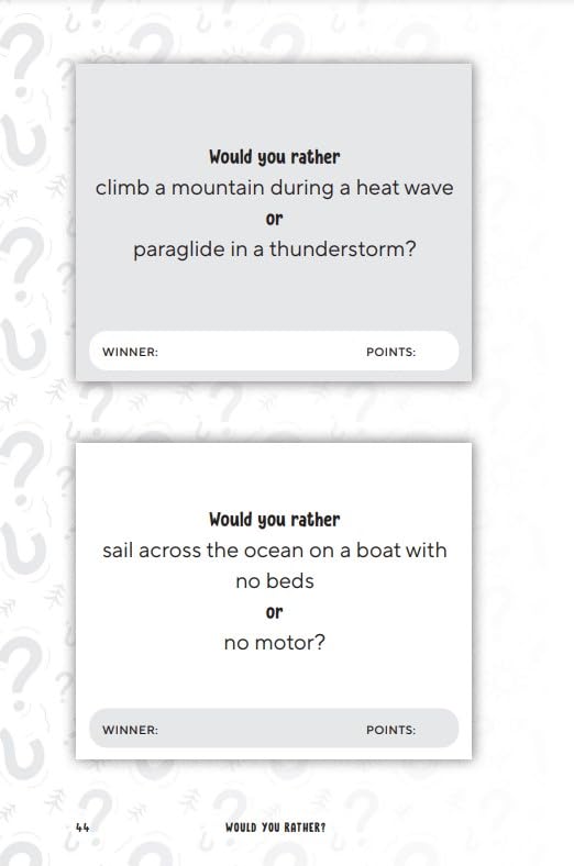 Would You Rather? Summer Edition: Laugh-Out-Loud Game for Camping, Road Trips, a