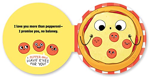 A Pizza My Heart (A Shaped Novelty Board Book for Toddlers) (Delish Delights)
