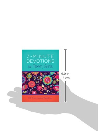 3-Minute Devotions for Teen Girls: 180 Encouraging Readings