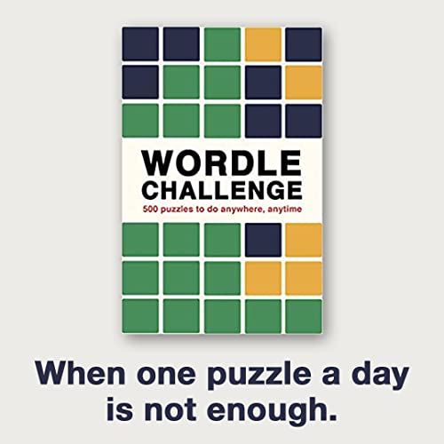 Wordle Challenge: 500 Puzzles to do anywhere, anytime (Puzzle Challenge, 1)