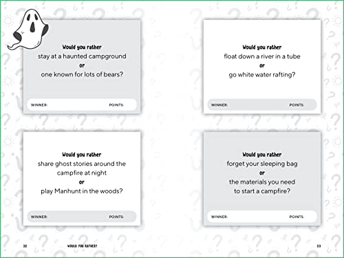 Would You Rather? Summer Edition: Laugh-Out-Loud Game for Camping, Road Trips, a