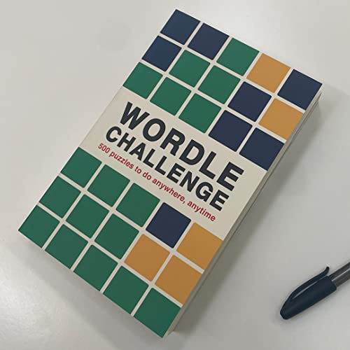 Wordle Challenge: 500 Puzzles to do anywhere, anytime (Puzzle Challenge, 1)
