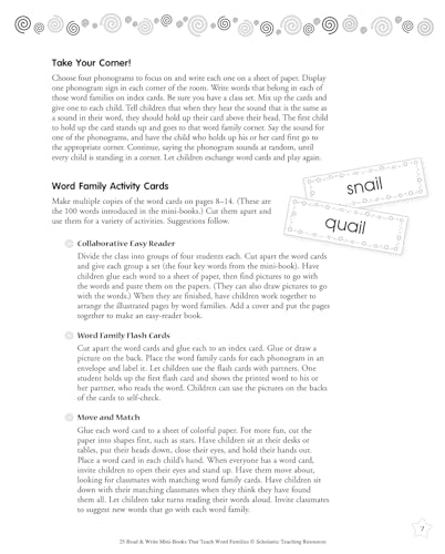 25 Read and Write Mini-Books That Teach Word Families