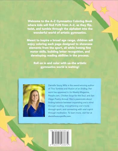 A-Z Gymnastics Coloring Book (FLIP Over Books Collection)