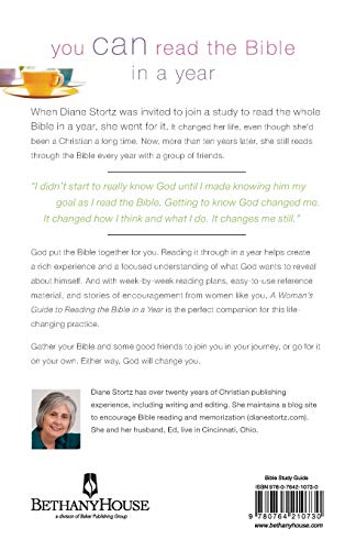 A Woman's Guide to Reading the Bible in a Year: A Life-Changing Journey into the