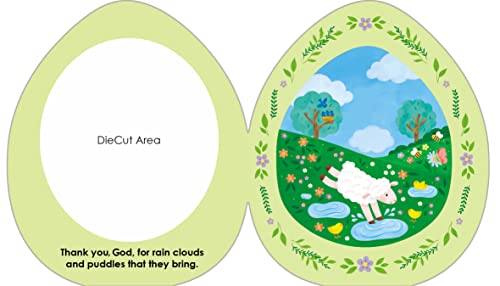 A Prayer for Easter (An Easter Egg-Shaped Board Book)