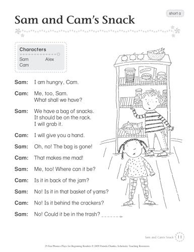 25 Fun Phonics Plays for Beginning Readers