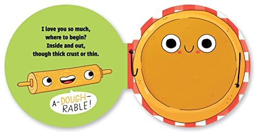 A Pizza My Heart (A Shaped Novelty Board Book for Toddlers) (Delish Delights)