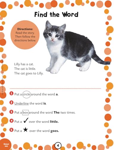 100 Words Kids Need to Read by 1st Grade: Sight Word Practice to Build Strong Re