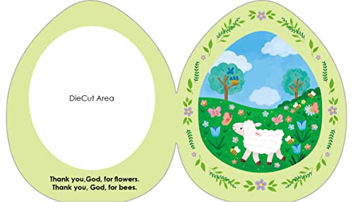 A Prayer for Easter (An Easter Egg-Shaped Board Book)
