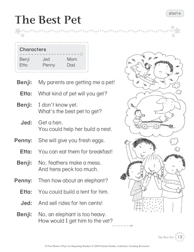 25 Fun Phonics Plays for Beginning Readers