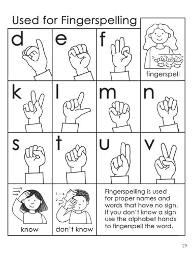 ABC Sign and Color: A Beginner's Book of American Sign Language (Dover Kids Acti
