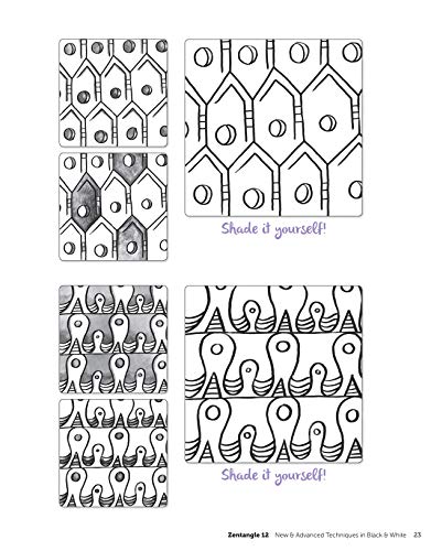 Zentangle(R) 12, Workbook Edition: Innovative Art Techniques & Projects (Design