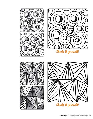 Zentangle 3, Expanded Workbook Edition: Tangling With Rubber Stamps (Design Orig