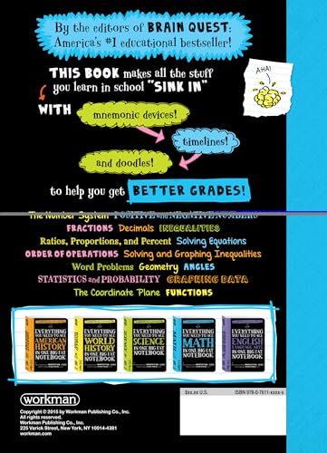 Workman Publishing Company - To Ace Math in One Big Fat Notebook: The Complete M