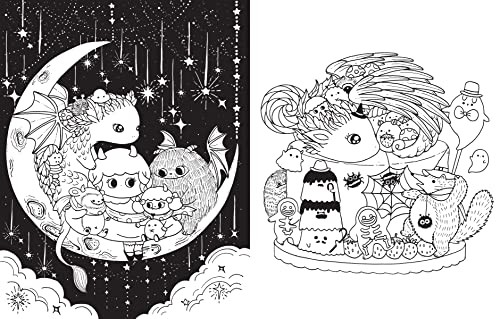 A Million Little Monsters: Frightful Creatures to Color (A Million Creatures to