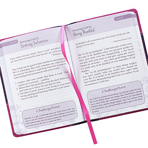 365 Days to Knowing God for Girls Devotional