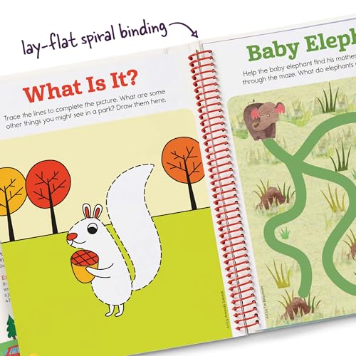 Write-On Wipe-Off Let's Trace: Dry Erase Letter Tracing Workbook for Kids, Wipe
