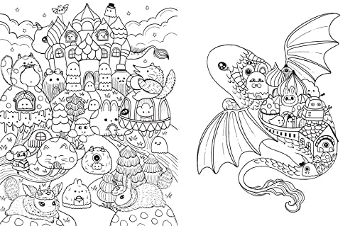 A Million Little Monsters: Frightful Creatures to Color (A Million Creatures to