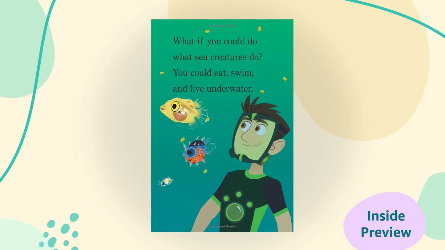 Wild Sea Creatures: Sharks, Whales and Dolphins! (Wild Kratts) (Step into Readin