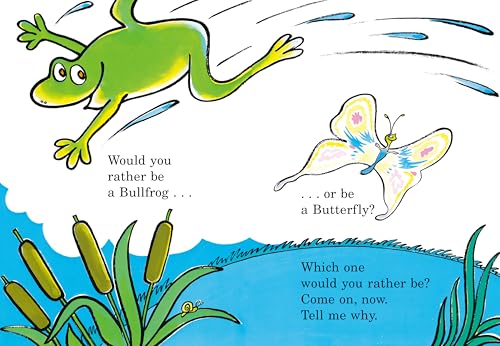 Would You Rather Be a Bullfrog? (Bright & Early Books)