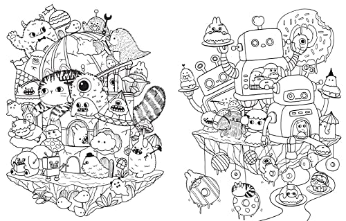 A Million Little Monsters: Frightful Creatures to Color (A Million Creatures to