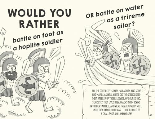 Would You Rather? Ancient Greeks: A new illustrated children’s would you rather