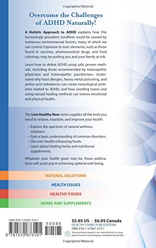 A Holistic Approach to ADHD (Live Healthy Now)