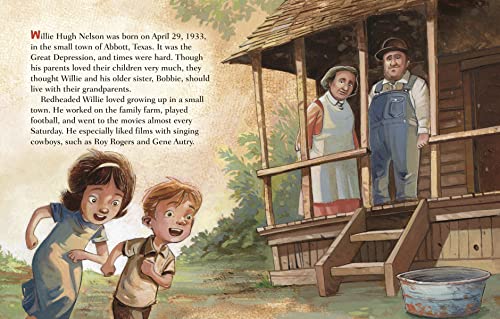 Willie Nelson: A Little Golden Book Biography