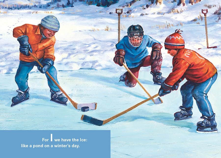 Z is for Zamboni: A Hockey Alphabet (Sports Alphabet)
