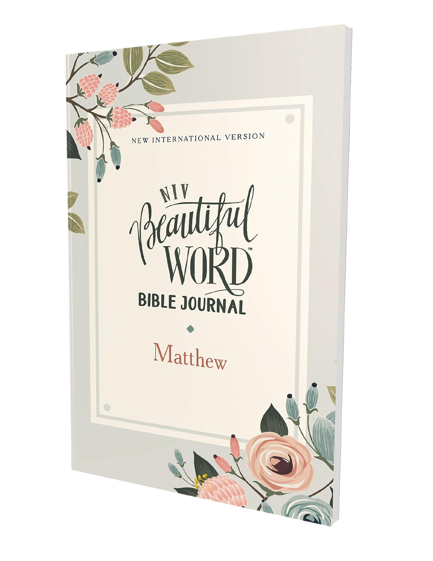 Niv, Beautiful Word Bible Journal, Matthew, Paperback, Comfort Print