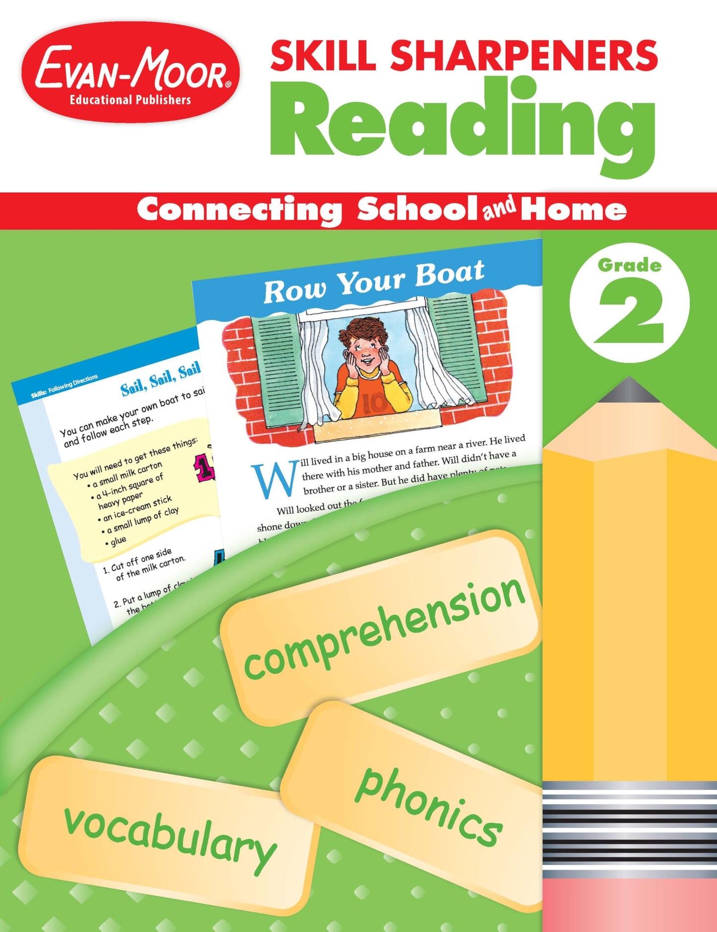 Skill Sharpeners: Reading, Grade 2 Workbook