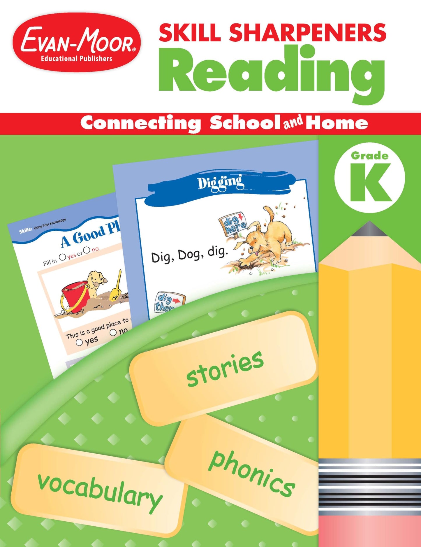 Skill Sharpeners: Reading, Grade Kindergarten Workbook