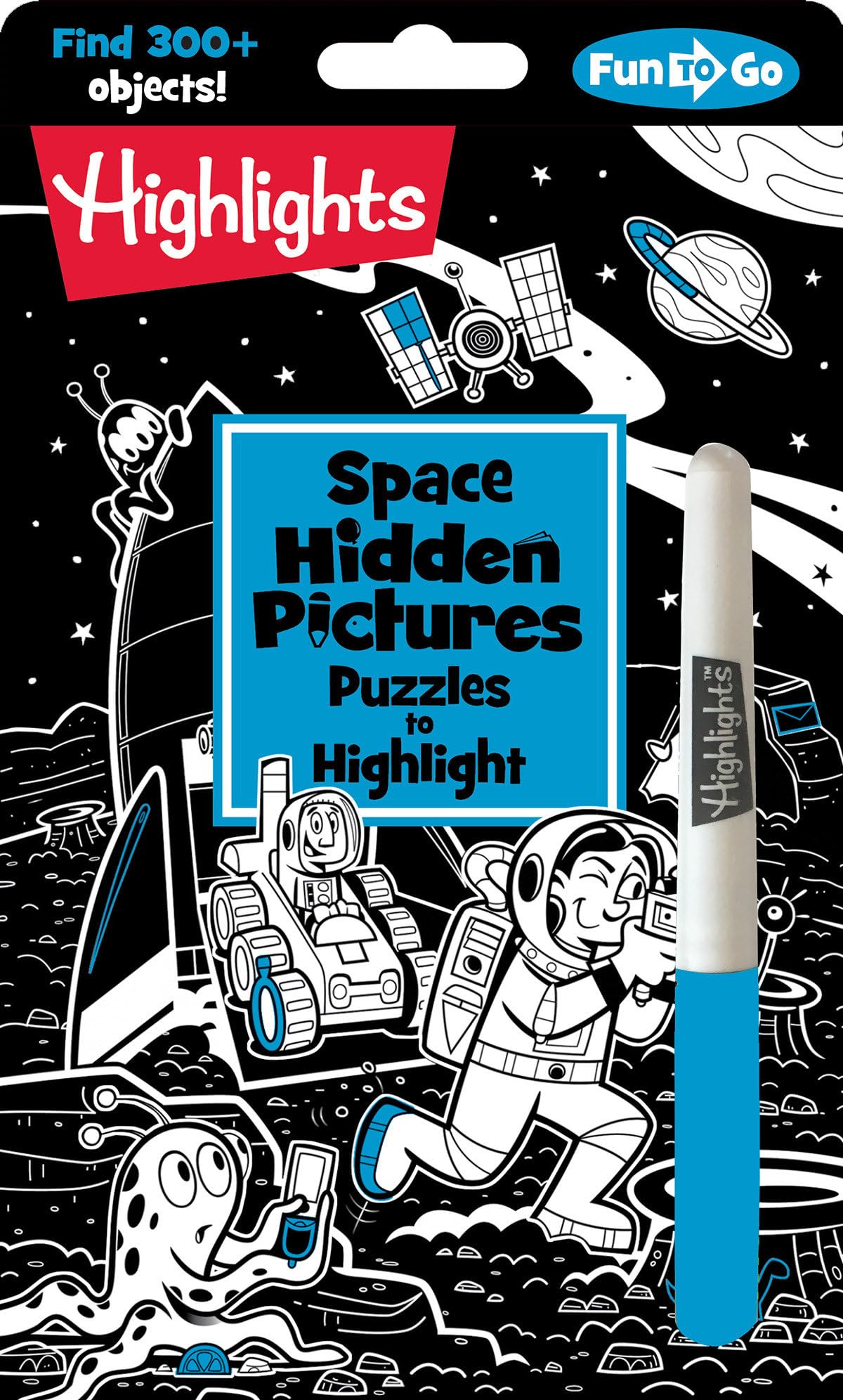 Space Hidden Pictures Puzzles to Highlight: Space-Themed Hidden Pictures Activity Book for Kids with Neon Highlighter Puzzles