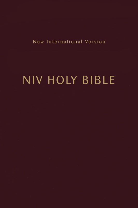 Niv, Holy Bible, Compact, Paperback, Burgundy, Comfort Print