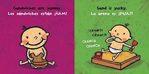 Yummy Yucky/¡Ñam! ¡Puaj!: (A Bilingual Spanish-English Eating Habits Concept Boo