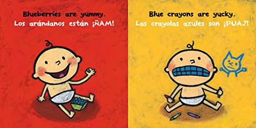 Yummy Yucky/¡Ñam! ¡Puaj!: (A Bilingual Spanish-English Eating Habits Concept Boo