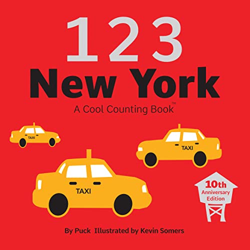 123 New York: A perfect book for summer reading (Cool Counting Books)