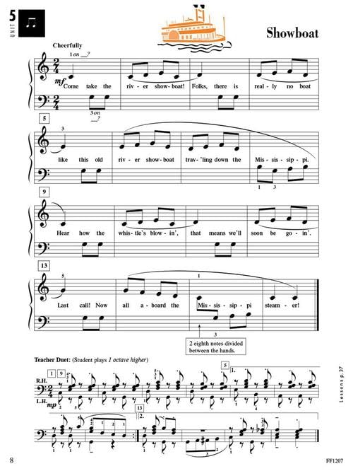 Accelerated Piano Adventures for the Older Beginner - Performance Book 1