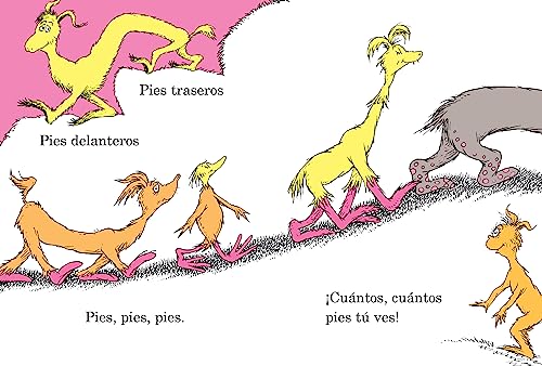 ¡Cuántos, cuántos Pies! (The Foot Book Spanish Edition): El libro de opuestos al