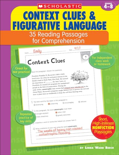 35 Reading Passages for Comprehension: Context Clues & Figurative Language: 35 R