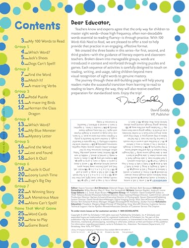 100 Words Kids Need to Read by 3rd Grade: Sight Word Practice to Build Strong Re