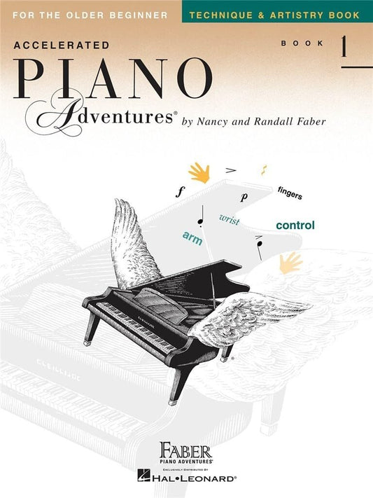 Accelerated Piano Adventures For The Older Beginner, Technique and Artistry Book