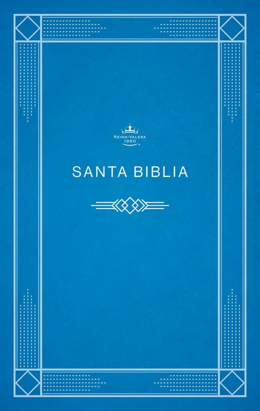 Rvr 1960 Biblia Económica de Evangelismo, Azul Tapa Rústica
