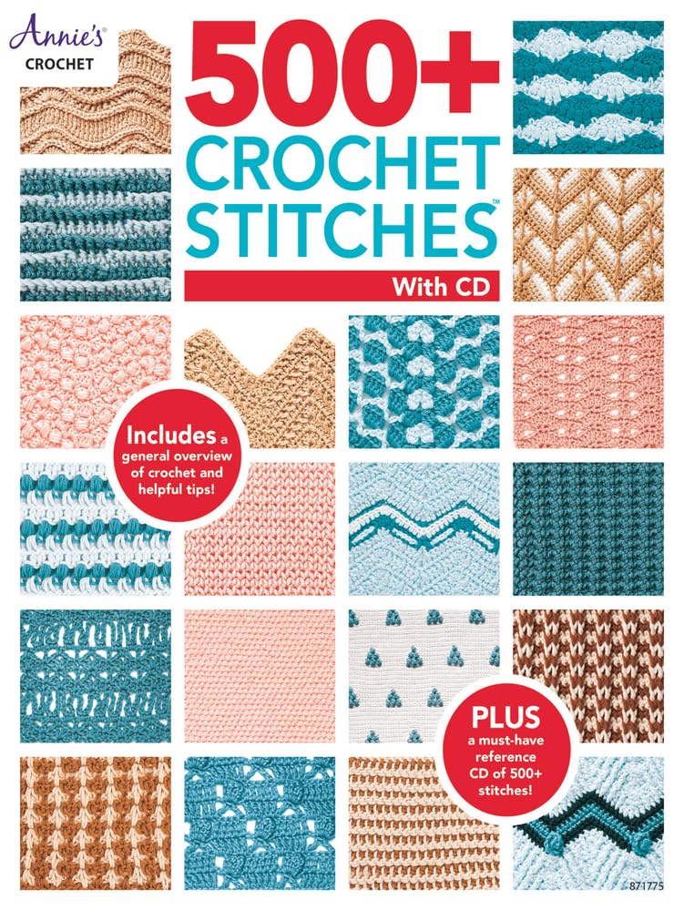500+ Crochet Stitches: Includes CD with Our Most Popular Stitch Books