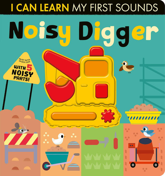 Noisy Digger: With 5 Noisy Parts and an On/Off Switch on the Back Cover!