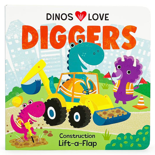 Dinos Love Diggers: Construction Lift-A-Flap