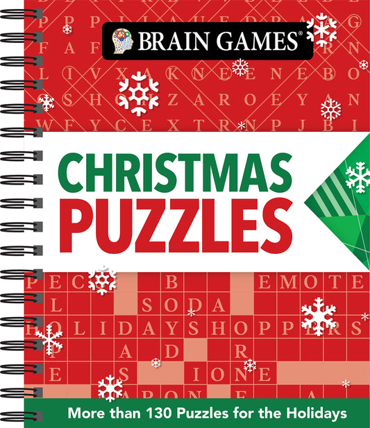 Brain Games - Christmas Puzzles: 120 Mixed Puzzles for the Holidays Volume 2