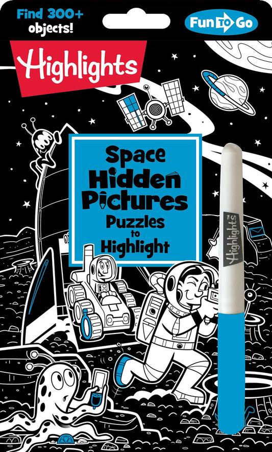 Space Hidden Pictures Puzzles to Highlight: Space-Themed Hidden Pictures Activity Book for Kids with Neon Highlighter Puzzles