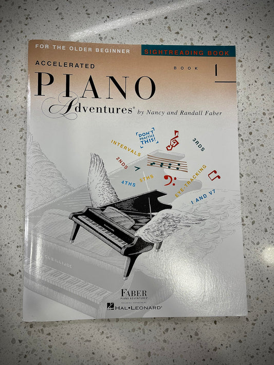 Accelerated Piano Adventures for the Older Beginner Sightreading Book 1 | Effect